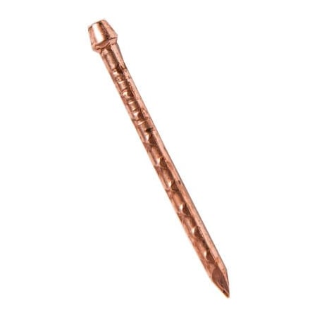 Acoustic Ceiling Products Great Lakes Tin Decorative Metal Ceiling Tile Nails Copper, 500 Pack TNU25